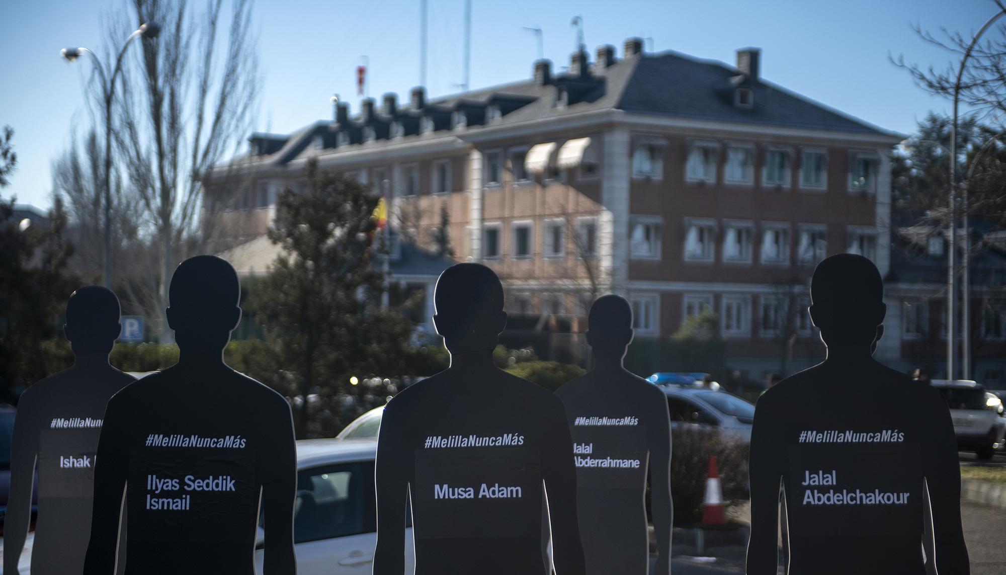 Acción Melilla AI Moncloa - 2